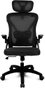 Drift Silla Gaming DRAIR35 Negra con Malla Transpirable Reposabrazos Abatibles Respaldo Reclinable 90-120° Cojines Lumbar y Cervical