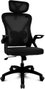 Drift Silla Gaming DRAIR35 Negra con Malla Transpirable Reposabrazos Abatibles Respaldo Reclinable 90-120° Cojines Lumbar y Cervical
