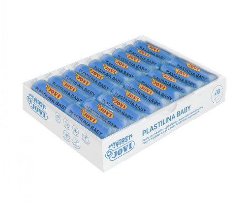 JOVI My First Plastilina Baby Verde Caja de 18 unidades