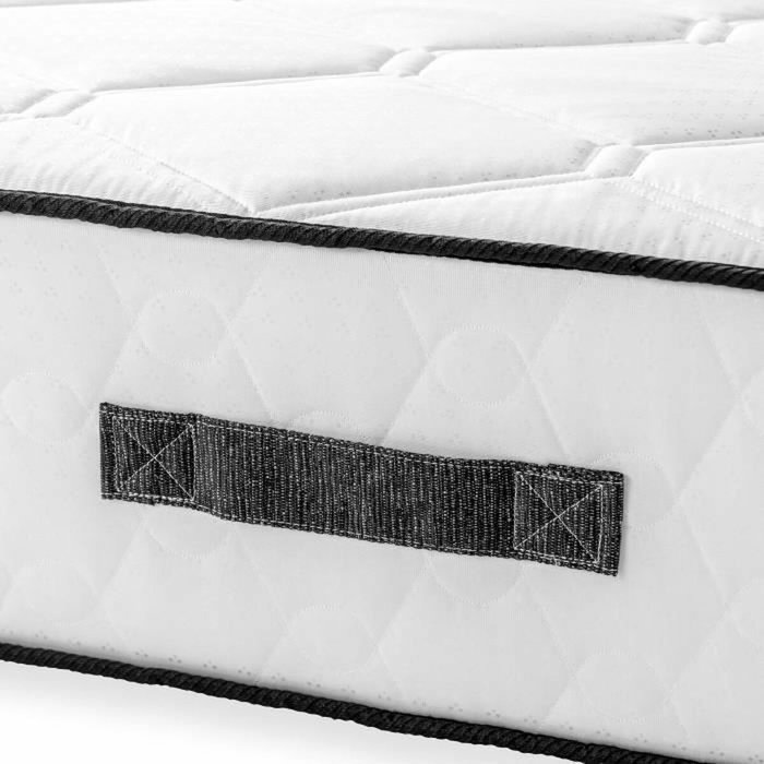 Somnis Bedding Colchón 90 x 190 cm con 380 muelles ensacados y 7 zonas
