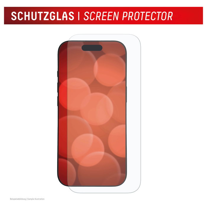 Displex Displex 02169 Protector de Pantalla Smart Glass Vidrio Templado 9H para Apple iPhone 17/17 Pro, Transparente, Aplicación sin Burbujas, Anti-huellas