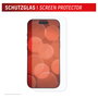 Displex Displex 02169 Protector de Pantalla Smart Glass Vidrio Templado 9H para Apple iPhone 17/17 Pro, Transparente, Aplicación sin Burbujas, Anti-huellas