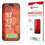 Displex Displex 02169 Protector de Pantalla Smart Glass Vidrio Templado 9H para Apple iPhone 17/17 Pro, Transparente, Aplicación sin Burbujas, Anti-huellas