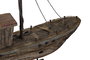 DKD Home Decor Figura de Barco Desgastado en Madera y Metal