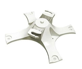 Hewlett Packard Enterprise AP-220-MNT-W1W Soporte Básico para Montaje en Pared/Techo, Superficie Plana, Blanco