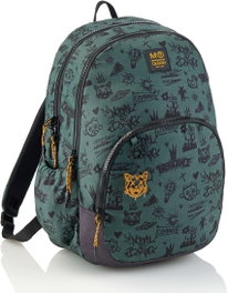 MIQUELRIUS COLECCIONES Mochila Triple Oslo Verde 425x300x145mm