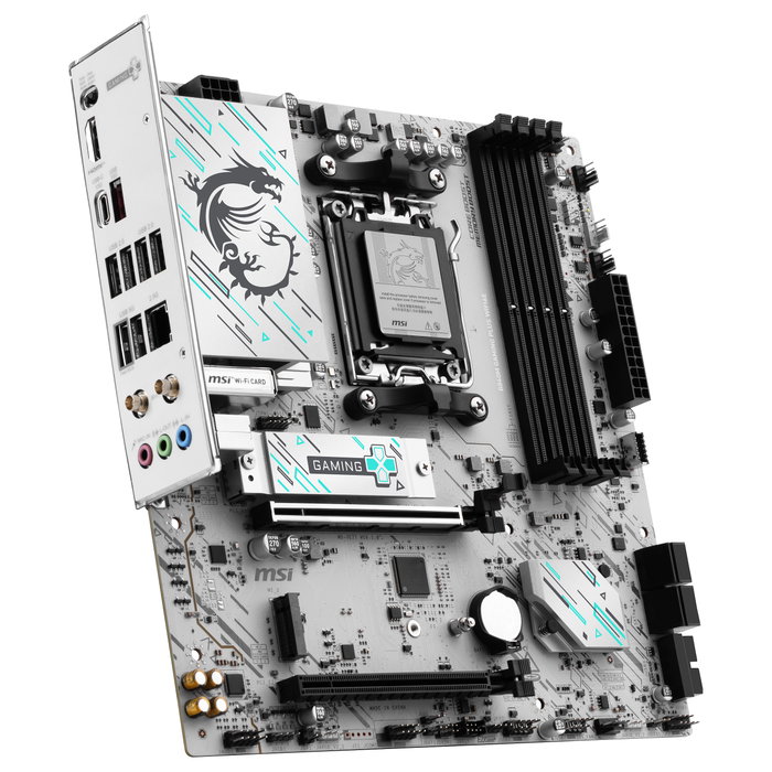 MSI B840M GAMING PLUS WIFI6E Blanco
