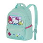 Hello Kitty Mochila Heady Pequeña Videogame Turquesa