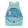 Hello Kitty Mochila Heady Pequeña Videogame Turquesa