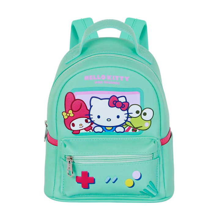 Karactermania Hello Kitty Heady Pq Videog Mochila Turquesa 25x22x15cm