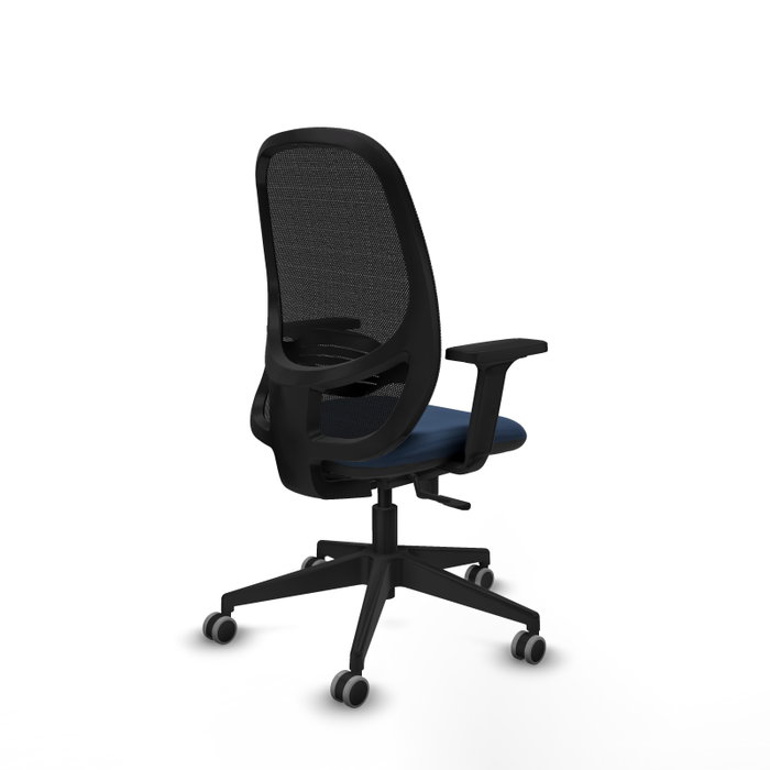 PIQUERAS Y CRESPO Silla de oficina Cilanco con mecanismo Sincro, Azul marino y Negro PIQUERAS Y CRESPO Silla de oficina Cilanco con mecanismo Sincro, Azul marino y Negro
