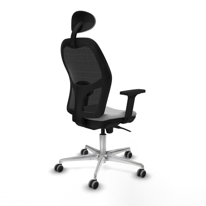 PIQUERAS Y CRESPO Silla de oficina Jorquera Gris claro/Negro