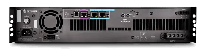 Crown Amplificador DriveCore 2-300N con BLU-Link y Certificación EN 54-16