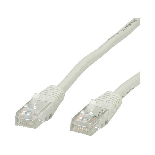 VALUE Patchkabel Cat.5e Class D UTP Gris 10m VALUE Patchkabel Cat.5e Class D UTP Gris 10m