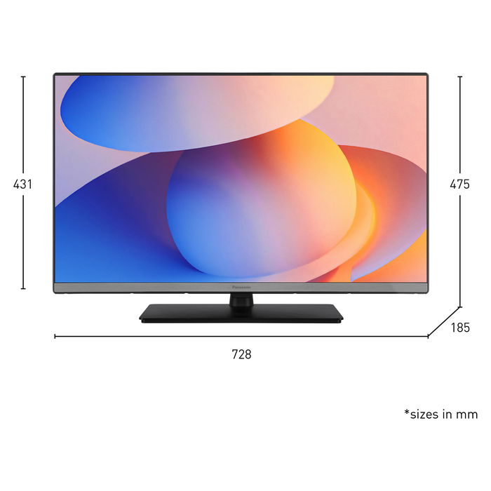 Panasonic TB-32S40AEZ Televisor LED 32 Pulgadas Full HD Plata