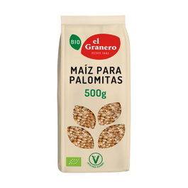 El Granero Integral Maíz para Palomitas Bio 500 g (Pack 12 uds)