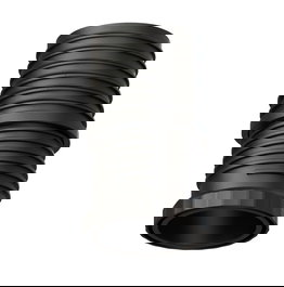 Herrajes Alk Regula 28Mm Nivelador/Contera Pino Ø60 H60 Negro