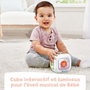 Vtech Baby Cubo Musical para Bebé con texturas y melodías