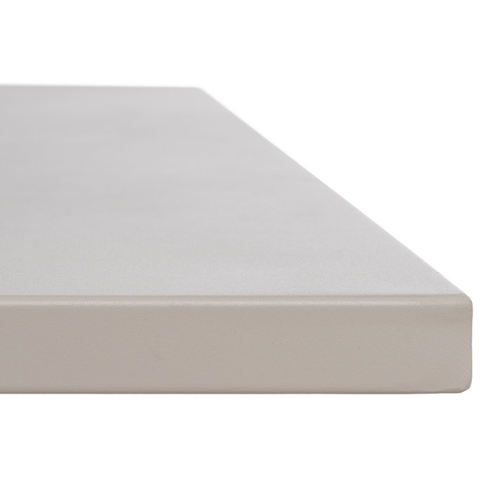 Mesa Auxiliar Plegable Taupe Acero 70 X 70 X 74 cm