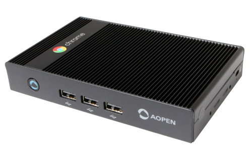 Aopen Chromebox Mini LPDDR3-SDRAM RK3288C mini PC Rockchip 4 GB 16 GB eMMC Chrome OS Negro