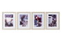 DKD Home Decor Cuadro Enmarcado de Velas 35x2x45 cm Surtido de 4
