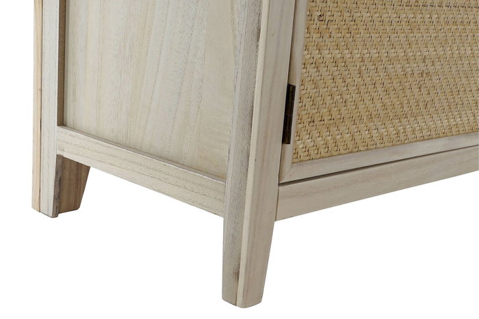 DKD Home Decor Recibidor Scandi Natural 92 x 40 x 181 cm Paulownia, Ratán, Espejo DKD Home Decor Recibidor Scandi Natural 92 x 40 x 181 cm Paulownia, Ratán, Espejo