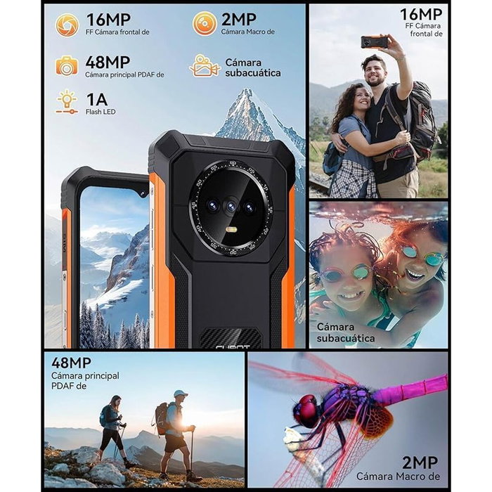 Cubot KingKong ES 6,56 pulgadas 6GB RAM 128GB ROM