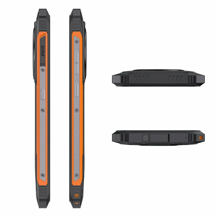 Smartphone Cubot King Kong ES 6,5" UNISOC T606 6 GB RAM 128 GB Negro , naranja