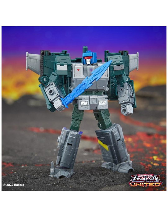 Hasbro Transformers Legacy United Overcharge Figura Deluxe de 19 cm
