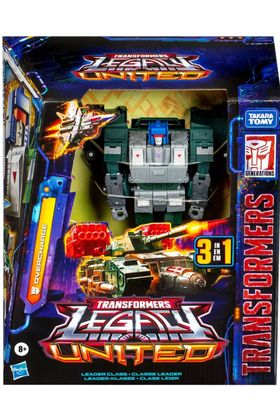 Hasbro Transformers Legacy United Overcharge Figura Deluxe de 19 cm
