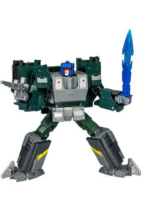 Hasbro Transformers Legacy United Overcharge Figura Deluxe de 19 cm
