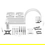Be Quiet! LIGHT LOOP 240mm ARGB White Refrigeración Líquida AIO para CPU, Ventiladores 120mm ARGB, Blanco, 105.1 m³/h, Compatible con LGA 1851/1700/AM5/AM4