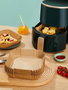 Algon Set de 20 Bases de Papel para Airfryer Cuadradas 24 x 24 cm (24 Unidades)