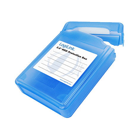LogiLink UA0133 Funda de protección para HDD de 3.5 pulgadas, Azul LogiLink UA0133 Funda de protección para HDD de 3.5 pulgadas, Azul