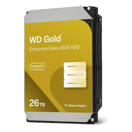 Western Digital Gold WD261KRYZ 26TB 7200 RPM SATA 6Gb/s 512 MB 3.5" Unidad Disco Duro para Servidor/Estacion Trabajo