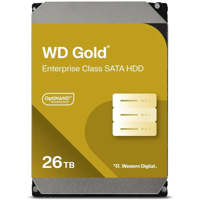Western Digital Gold WD261KRYZ 26 TB SATA 3.5 inch Western Digital Gold WD261KRYZ 26 TB SATA 3.5 inch
