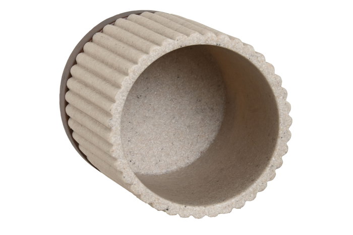 Vaso DKD Home Decor Beige Marron 8 x 11 x 8 cm Vaso DKD Home Decor Beige Marron 8 x 11 x 8 cm