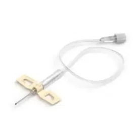 B. Braun Introcan W Safety Cateter IV Con Alas 0,7x19 mm 24 gr Amarillo 50 Unidades