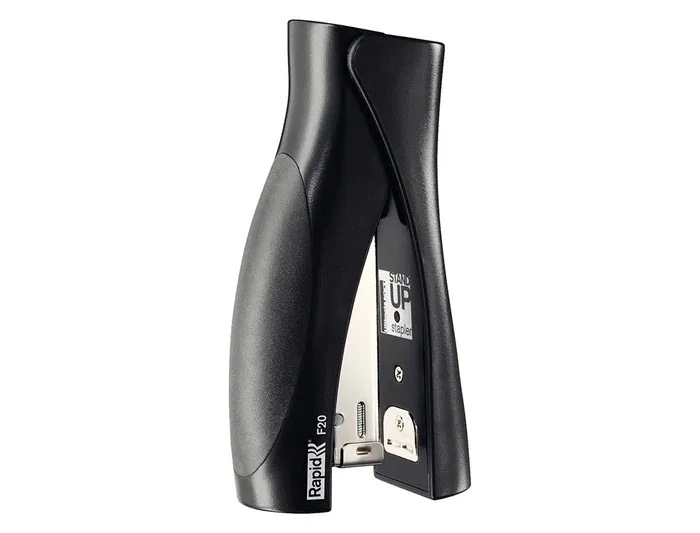 Rapid Grapadora Vertical Ultimate F20 Plástico Capacidad 20 Hojas Grapas 24/6 y 26/6 Color