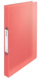 Carpeta De Anillas Esselte Colour Breeze Pp A4 2 An.Redondas 25Mm Coral (Set de 4)