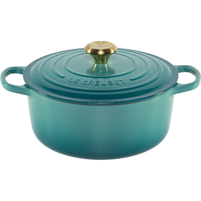Le Creuset Signature Asador Redondo 26 cm Bleu Riviera Le Creuset Signature Asador Redondo 26 cm Bleu Riviera