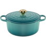 Le Creuset Signature Asador Redondo 26 cm Bleu Riviera