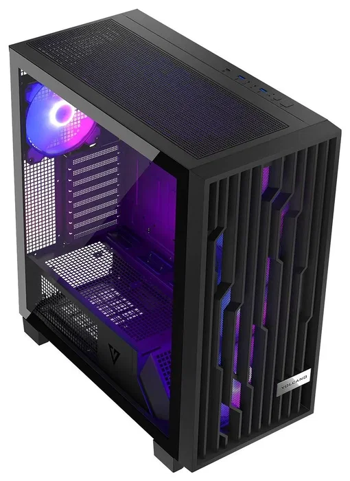 Modecom Volcano Perun Apex ARGB Torre Midi Negra para Gaming ATX Modecom Volcano Perun Apex ARGB Torre Midi Negra para Gaming ATX