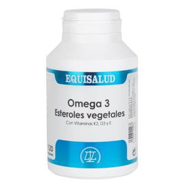 EQUISALUD Omega 3 Esteroles Vegetales con Vitamina K2, D3 y E 120 cápsulas