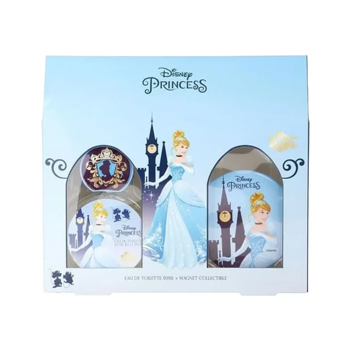 Disney Cinderella Set de regalo con Eau de Toilette de 50 ml e imán coleccionable