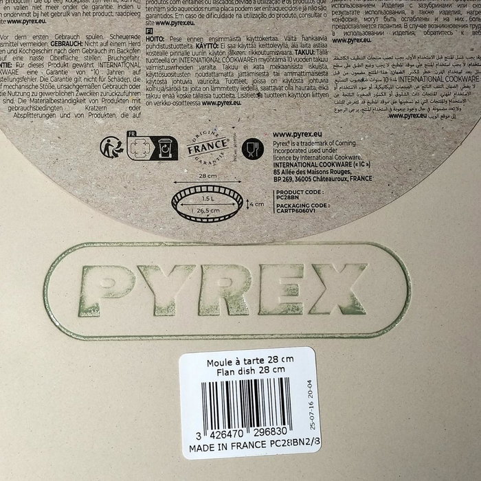 Pyrex® Molde de Cerámica Creation 28 cm Verde