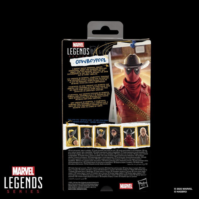 Hasbro Figura Cowboypool Marvel Legends Series 15 cm Hasbro Figura Cowboypool Marvel Legends Series 15 cm