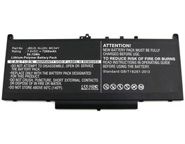 CoreParts Batería para Portátil Dell 53.28Wh Li-Pol 7.4V 7200mAh Negro