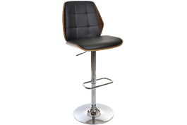 DKD Home Decor Taburete Moderno Negro Marron 52 x 121 x 50 cm