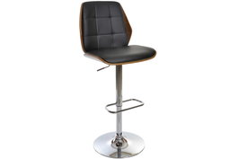 DKD Home Decor Taburete Moderno Negro Marron 52 x 121 x 50 cm